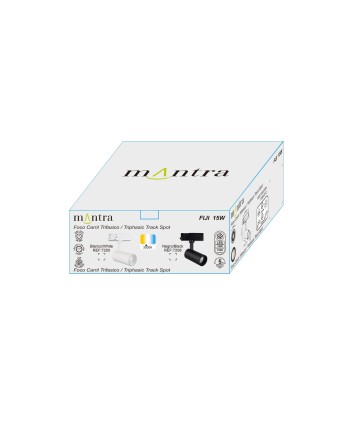 FIJI * FOCO CARRIL 15W 3000K BLANCO